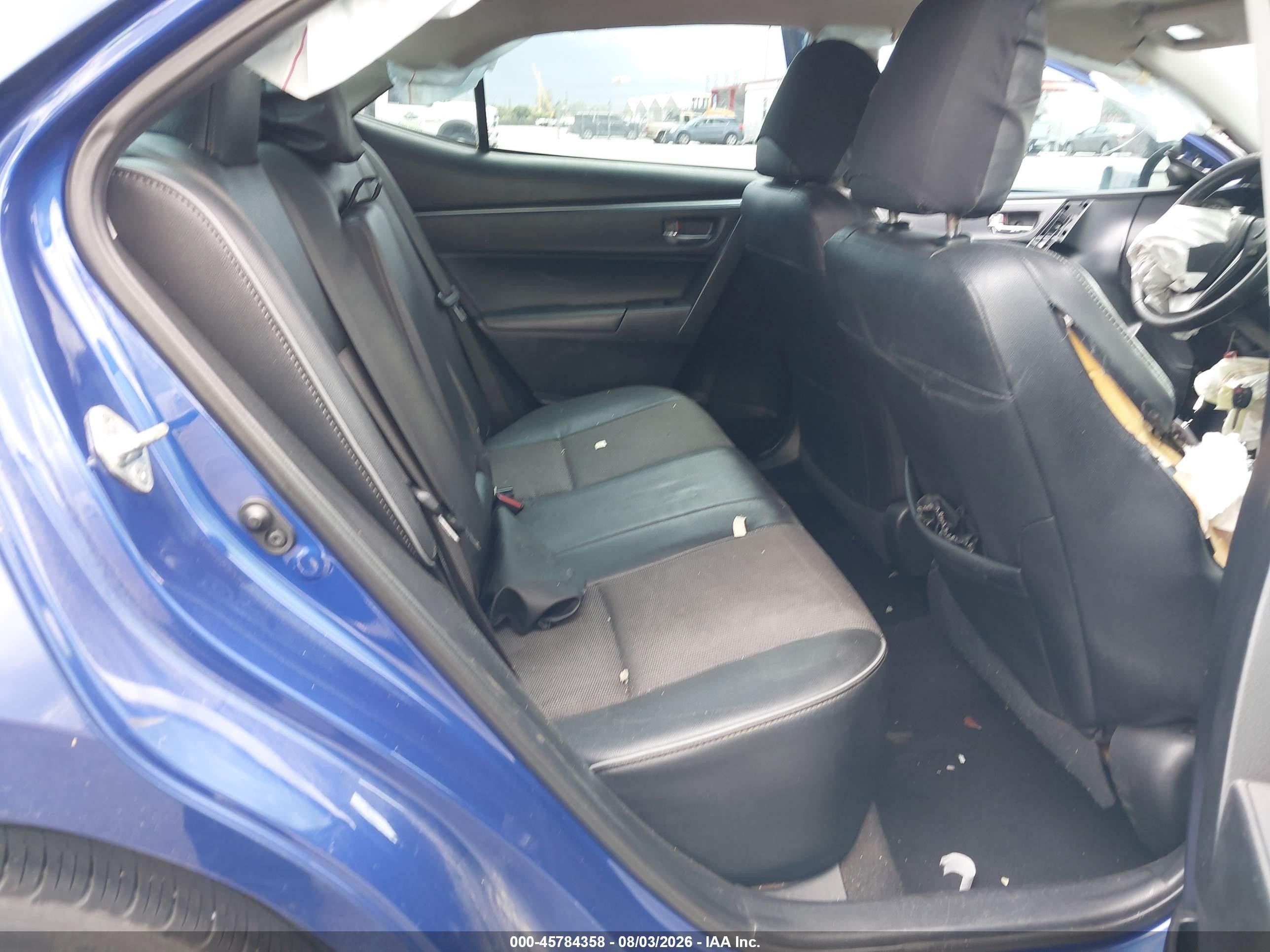 2015 Toyota Corolla S Plus Синий vin: 2T1BURHE3FC296857