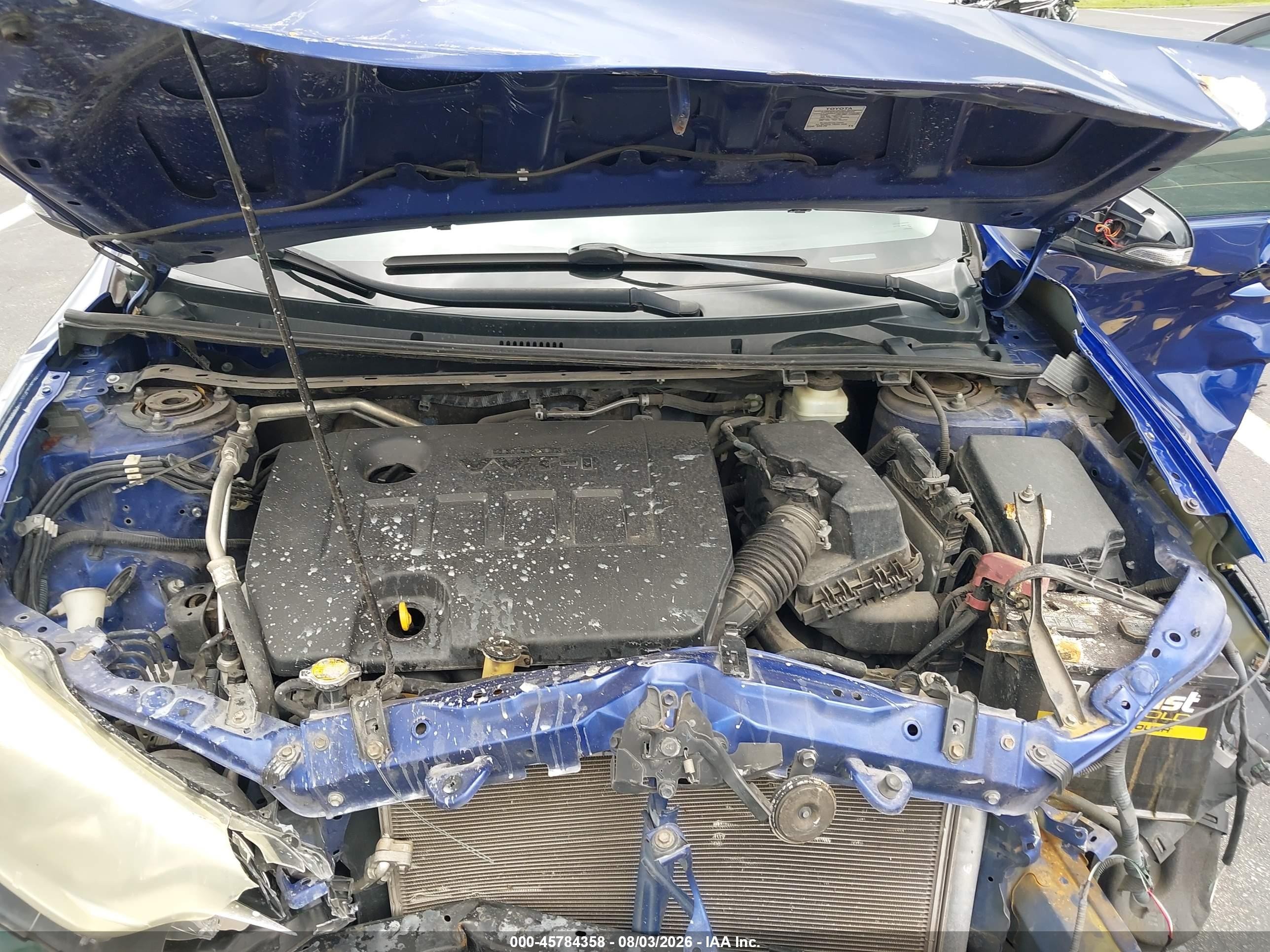 2015 Toyota Corolla S Plus Синий vin: 2T1BURHE3FC296857