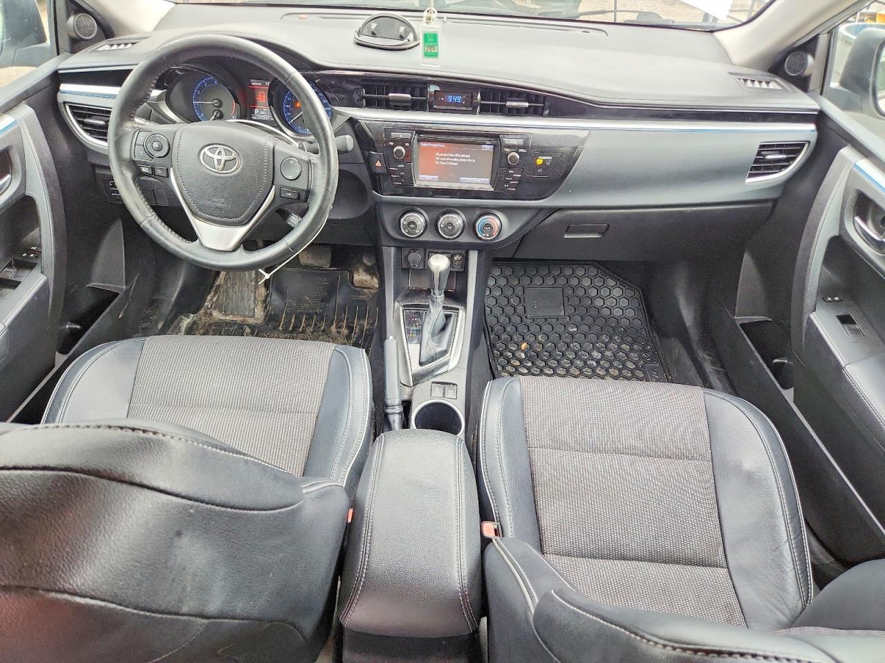 2015 Toyota Corolla L Silver vin: 2T1BURHE3FC299550