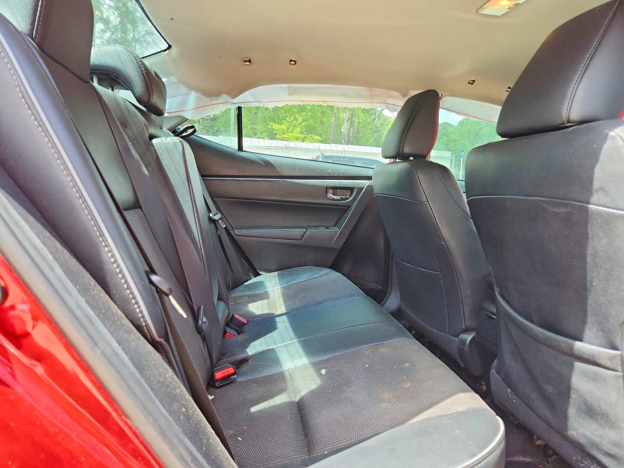 2015 Toyota Corolla S Plus Red vin: 2T1BURHE3FC308943