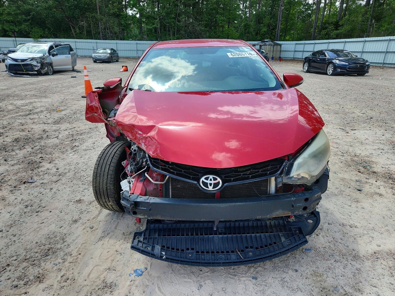 2015 Toyota Corolla S Plus Red vin: 2T1BURHE3FC308943