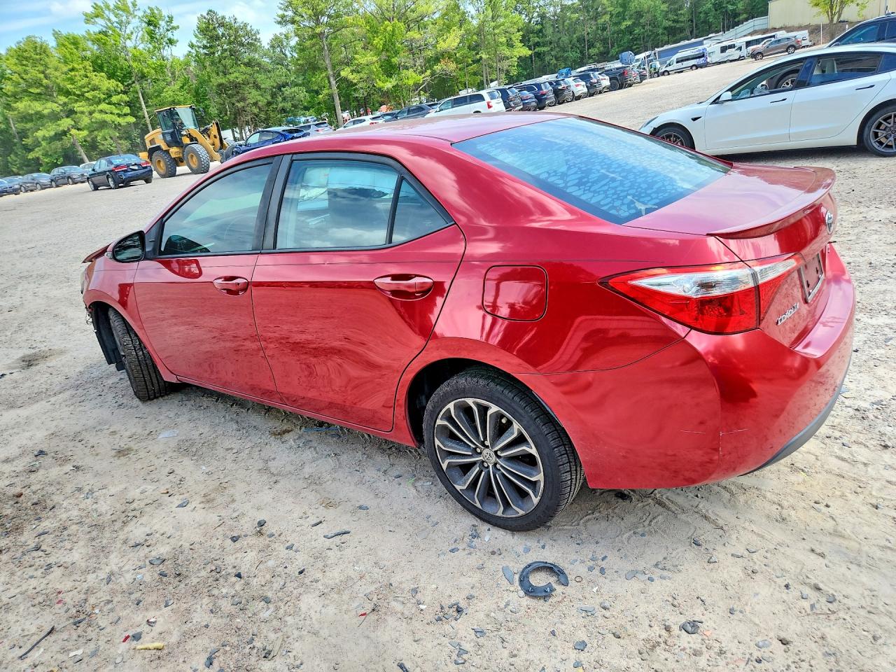2015 Toyota Corolla S Plus Red vin: 2T1BURHE3FC308943