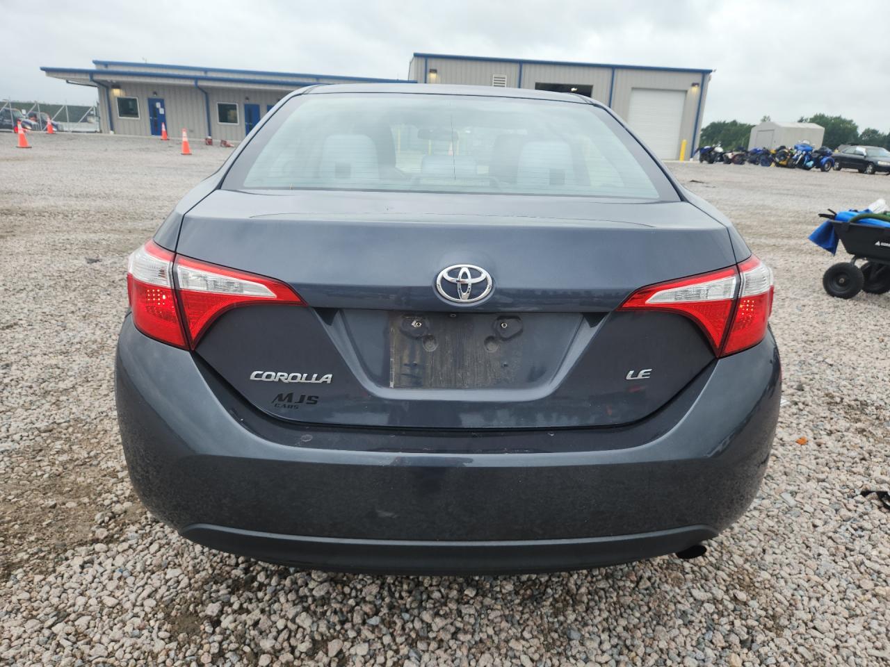 2015 Toyota Corolla Le Серый vin: 2T1BURHE3FC313933