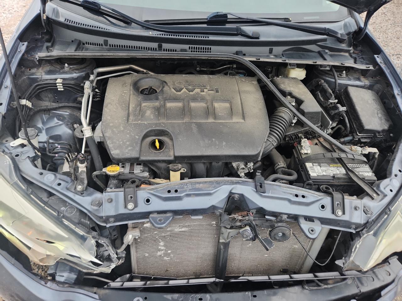 2015 Toyota Corolla Le Серый vin: 2T1BURHE3FC313933