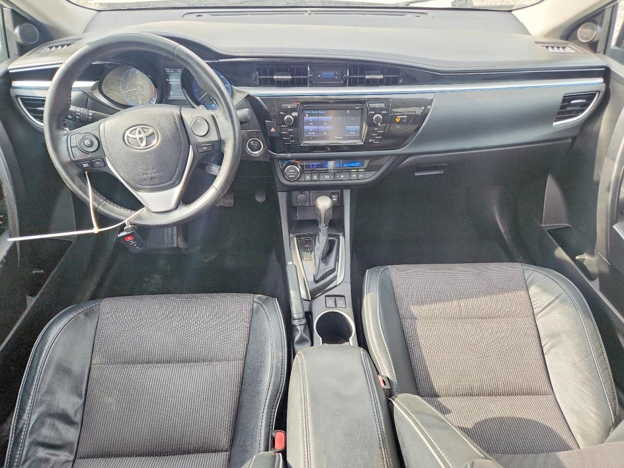 2015 Toyota Corolla S Plus White vin: 2T1BURHE3FC337214