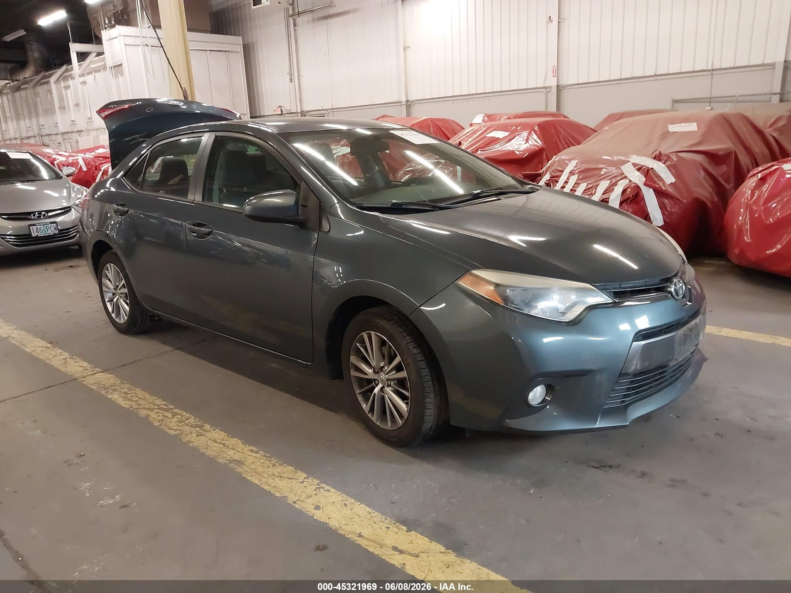 2015 Toyota Corolla Le Plus Blue vin: 2T1BURHE3FC340985
