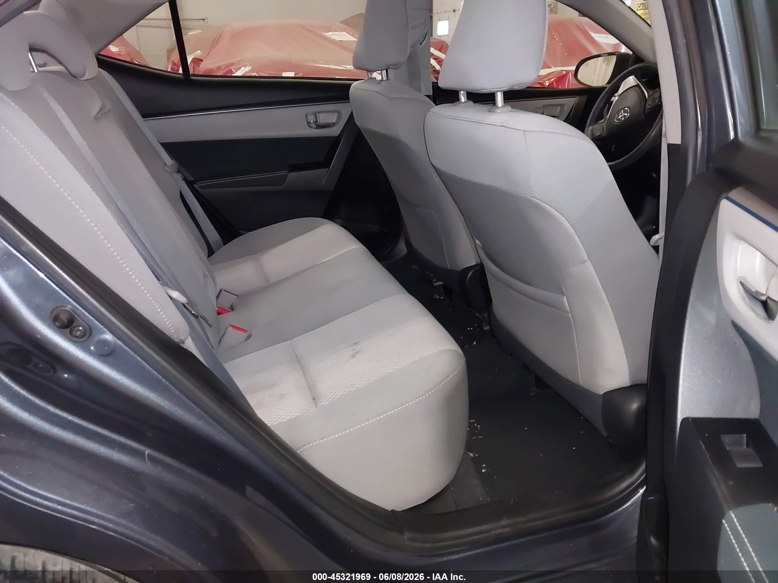 2015 Toyota Corolla Le Plus Blue vin: 2T1BURHE3FC340985