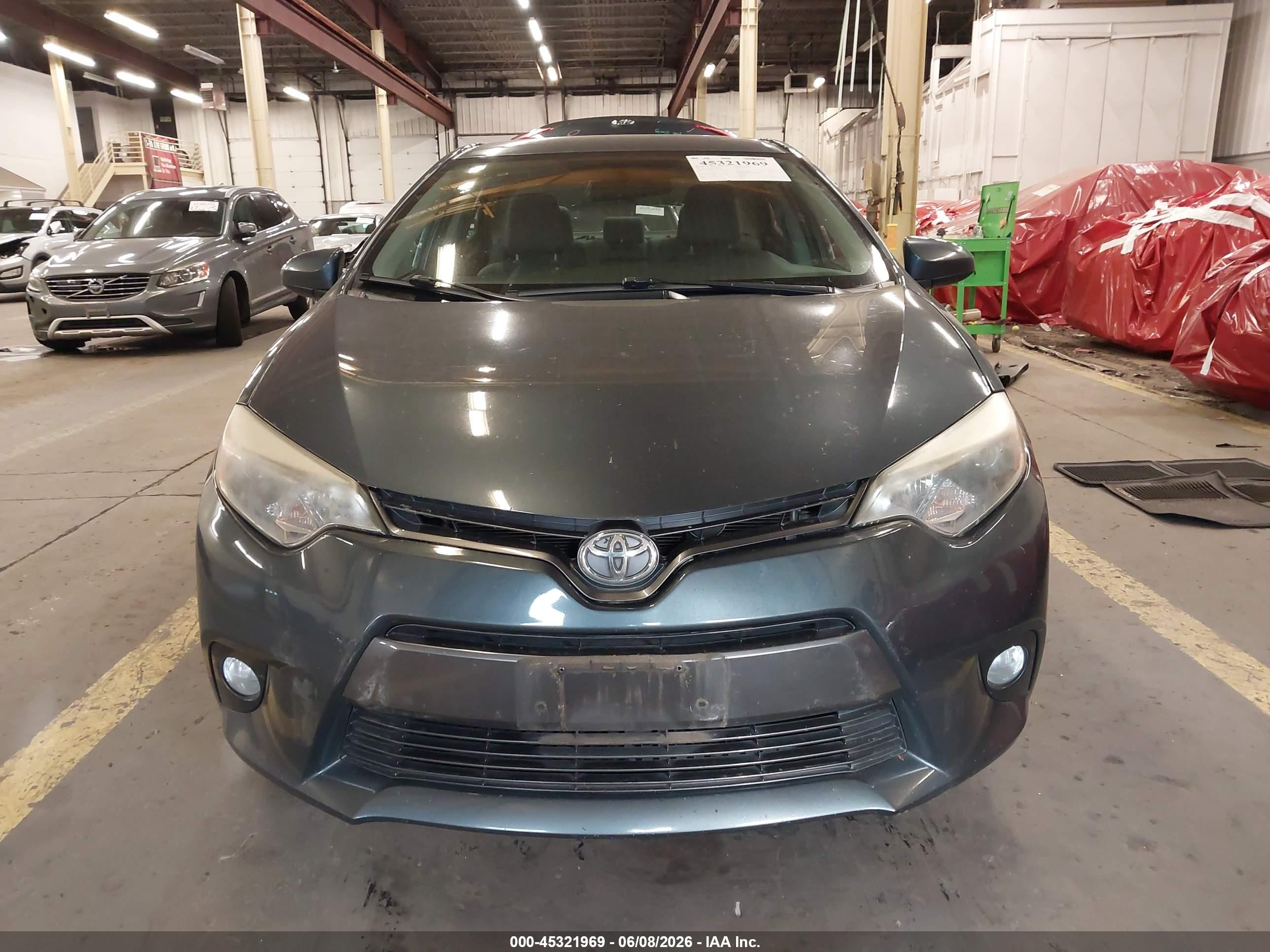 2015 Toyota Corolla Le Plus Blue vin: 2T1BURHE3FC340985