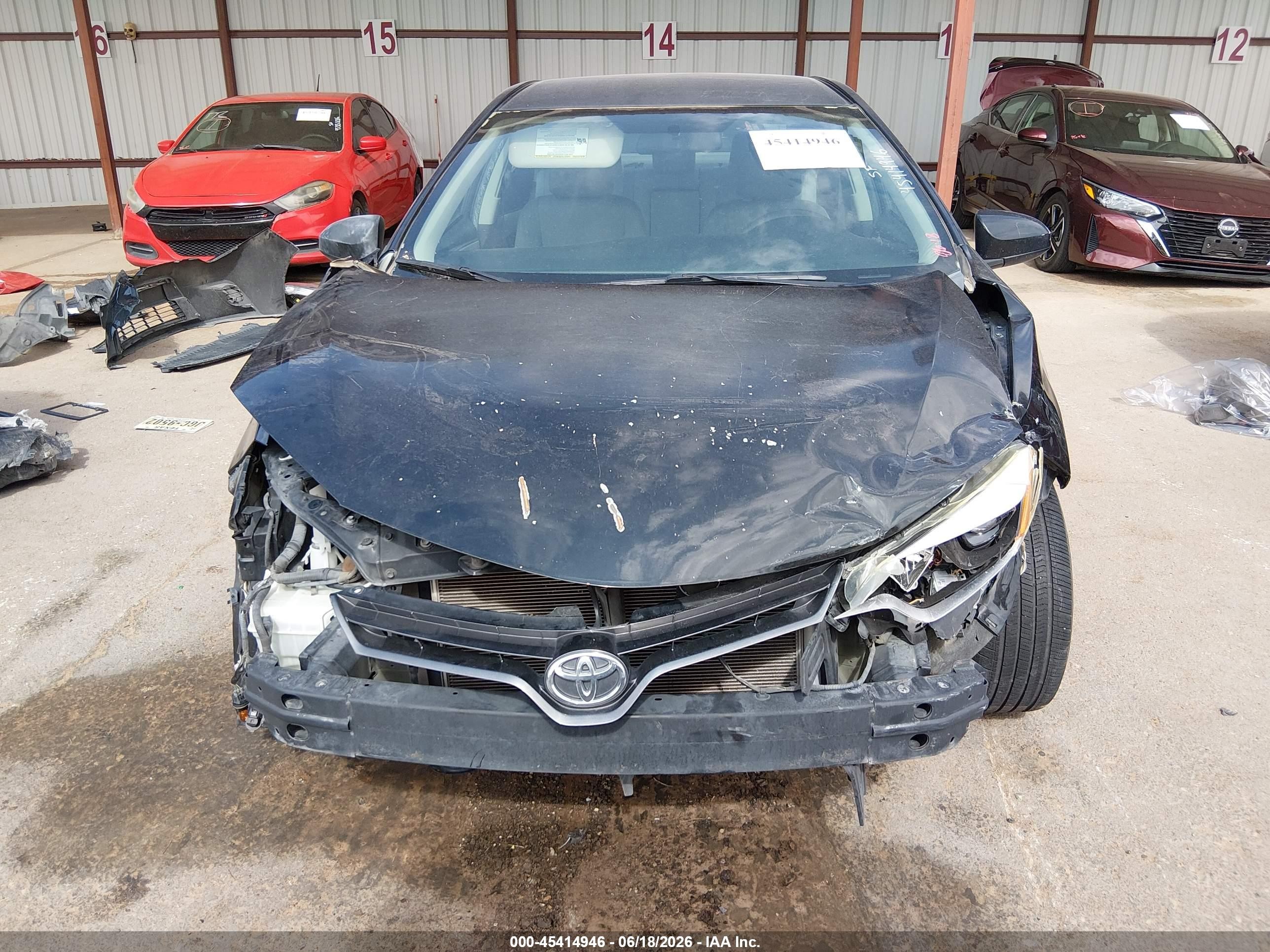 2015 Toyota Corolla Le Black vin: 2T1BURHE3FC348309