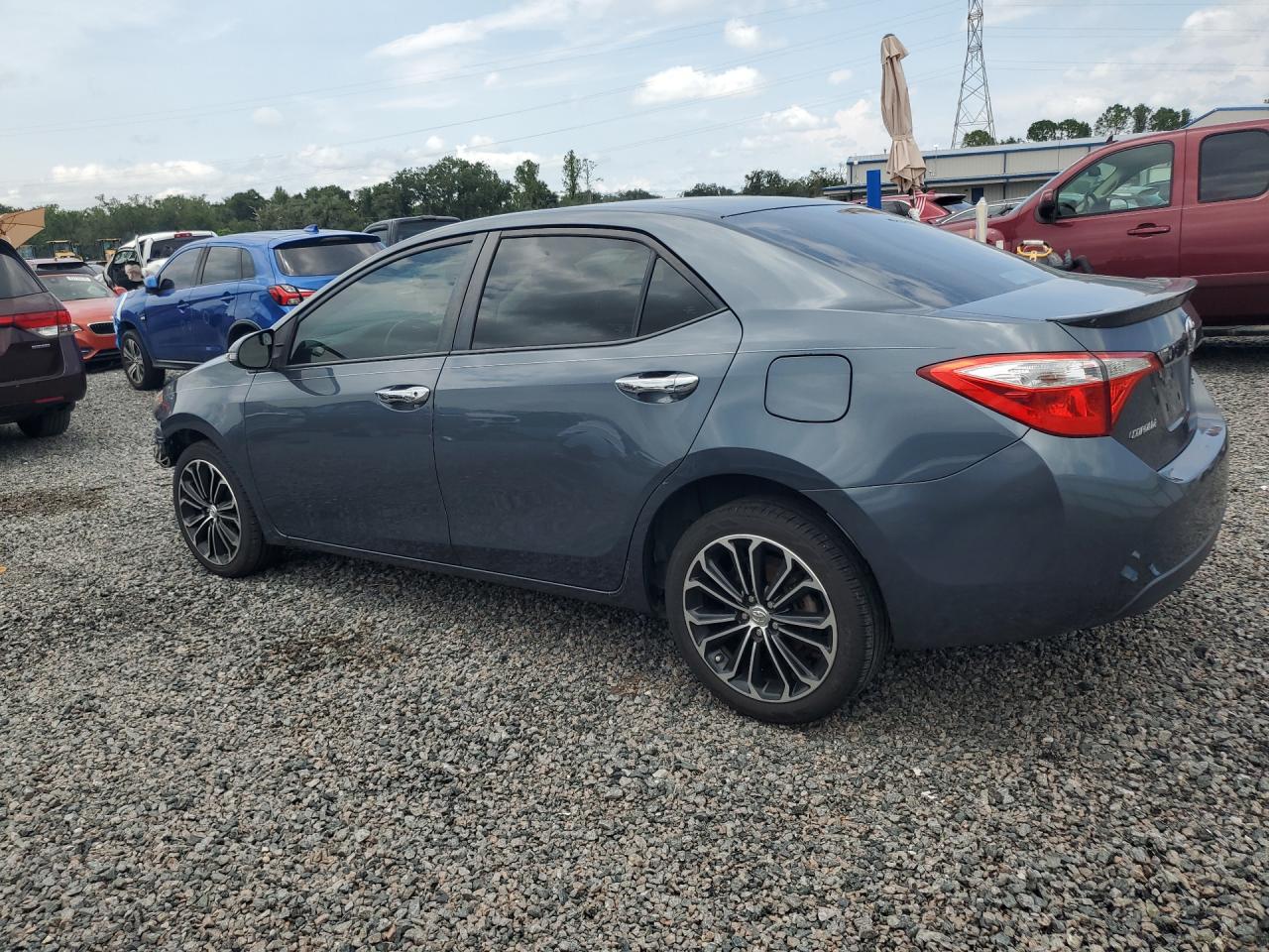 2015 Toyota Corolla S Plus Gray vin: 2T1BURHE3FC357706