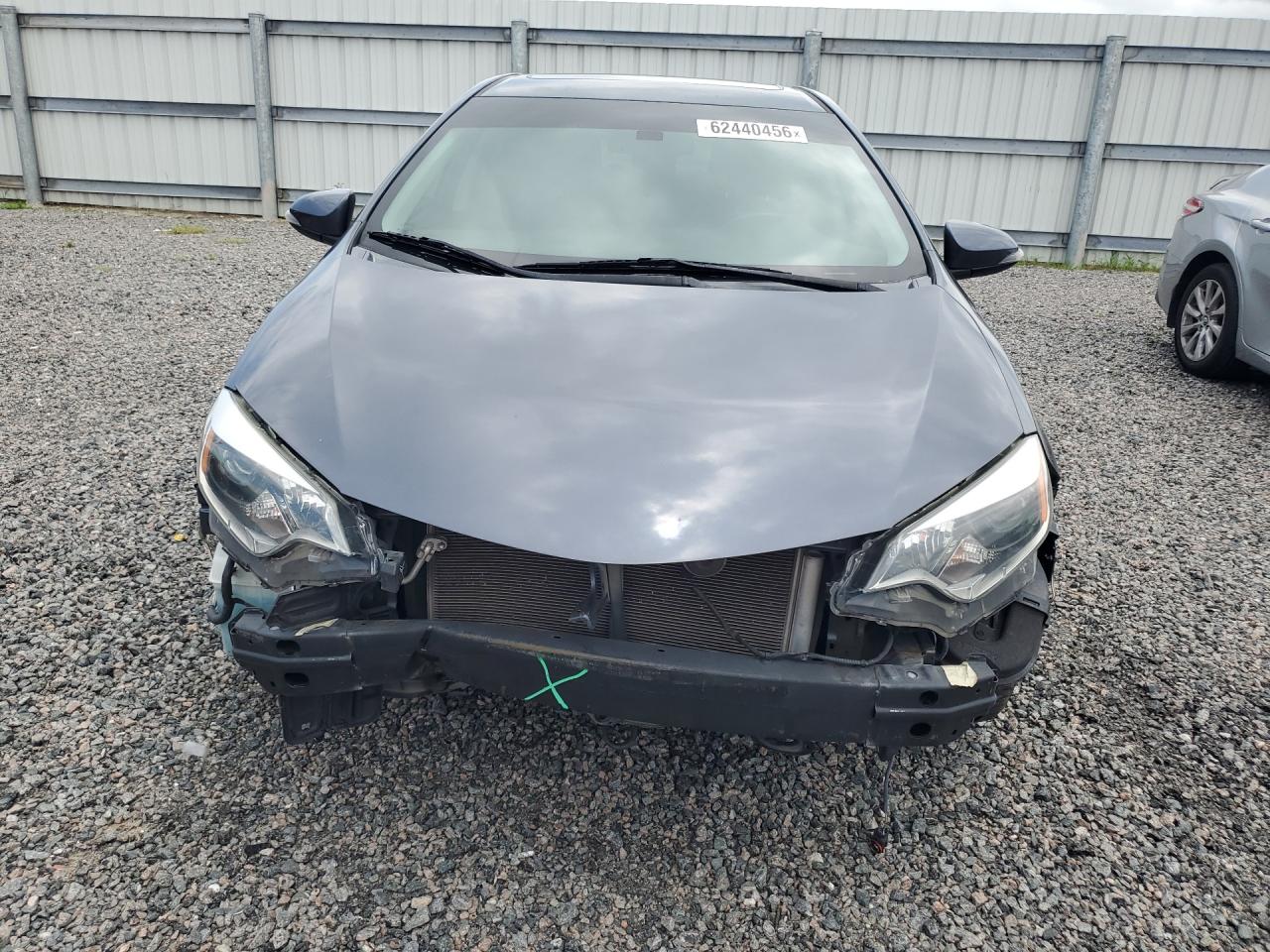 2015 Toyota Corolla S Plus Gray vin: 2T1BURHE3FC357706