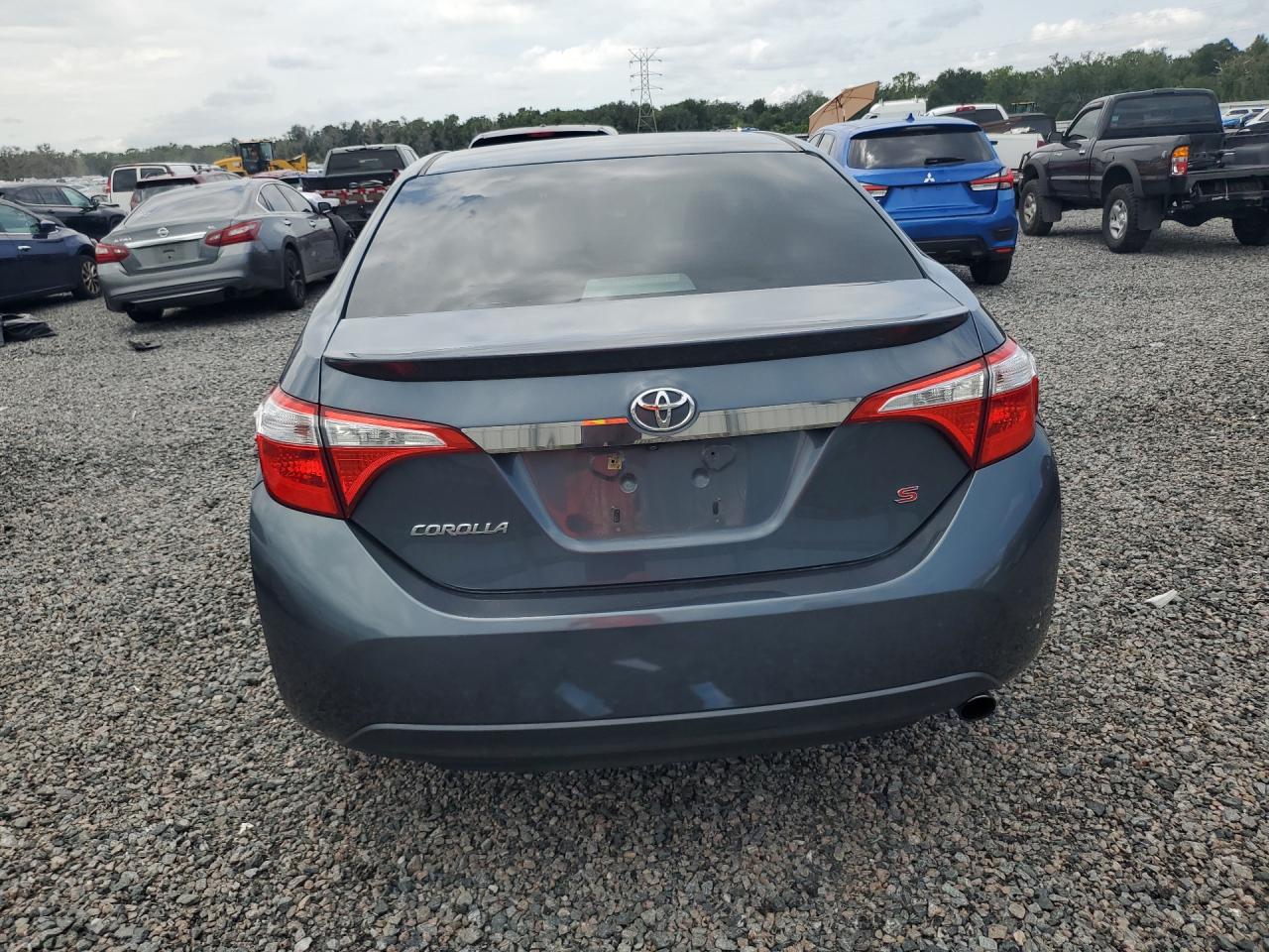 2015 Toyota Corolla S Plus Gray vin: 2T1BURHE3FC357706