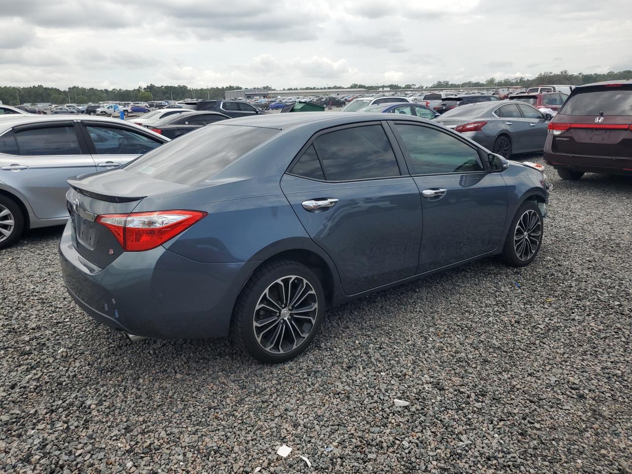 2015 Toyota Corolla S Plus Gray vin: 2T1BURHE3FC357706