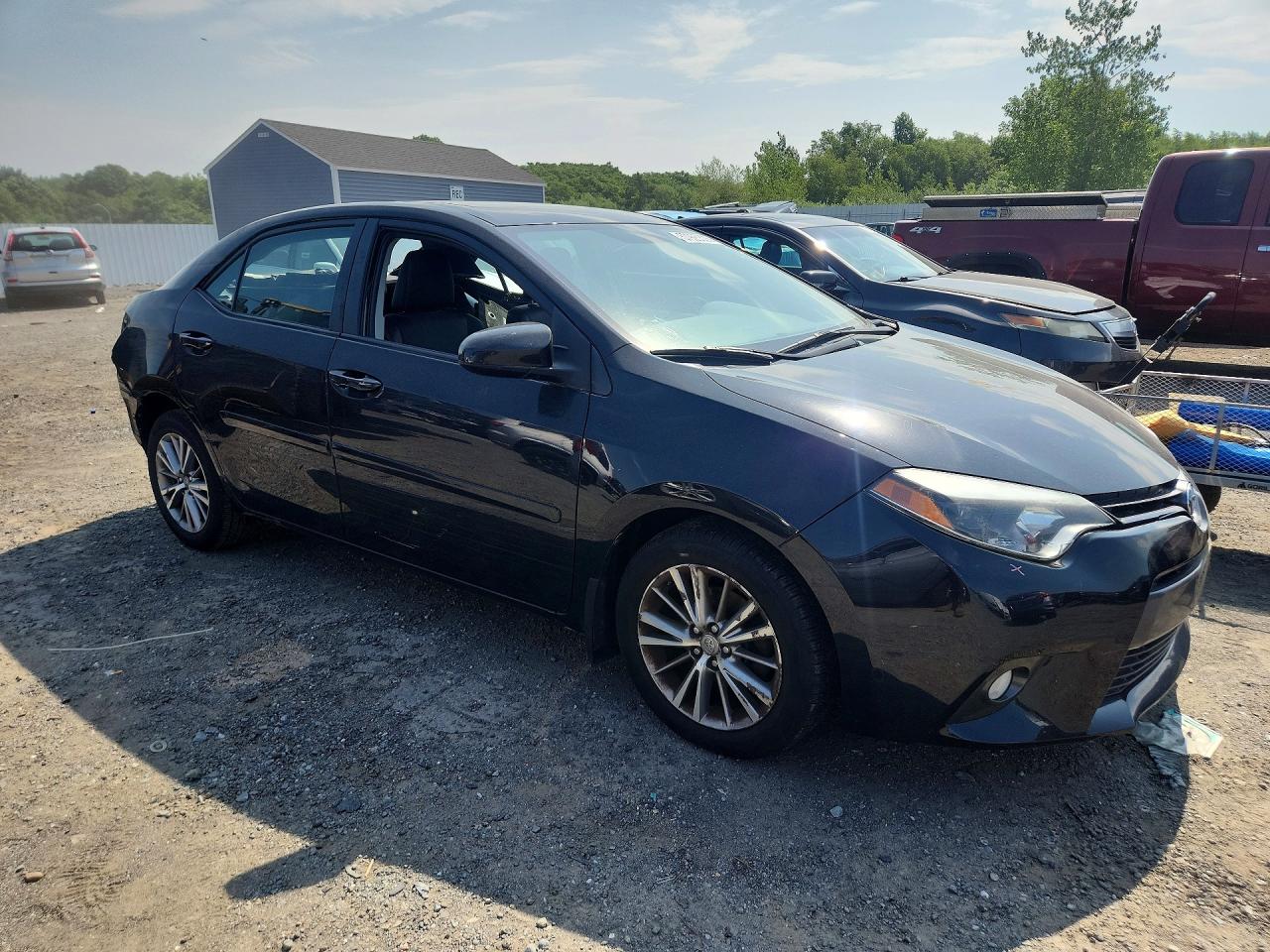 2015 Toyota Corolla Le Premium Black vin: 2T1BURHE3FC359228