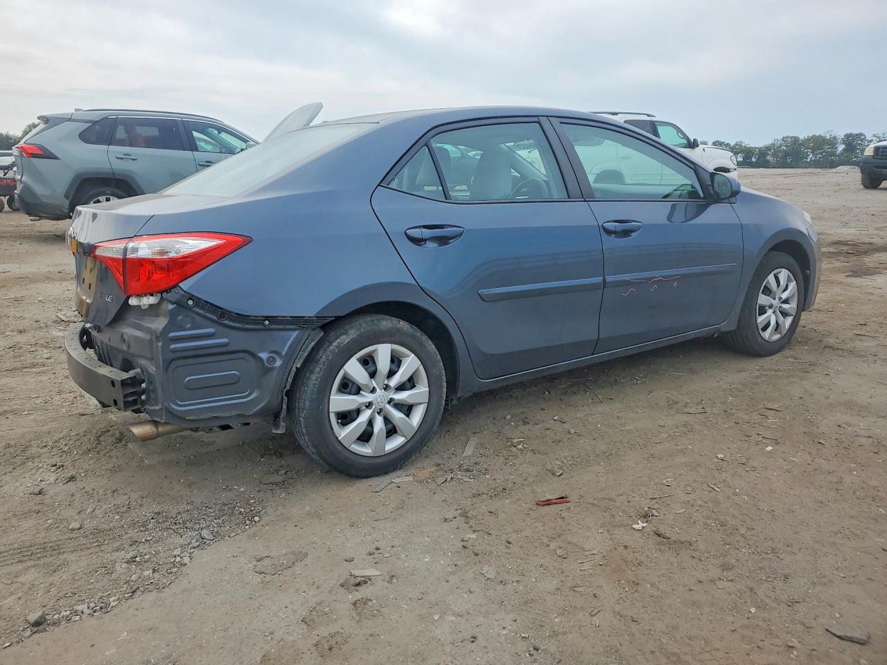 2015 Toyota Corolla Le Gray vin: 2T1BURHE3FC368883