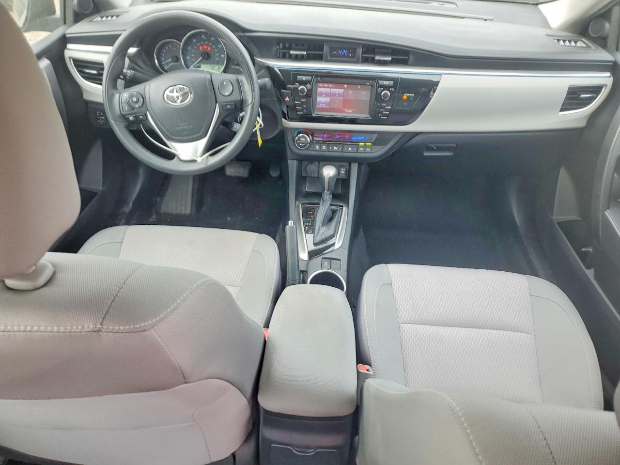 2015 Toyota Corolla Le Gray vin: 2T1BURHE3FC368883