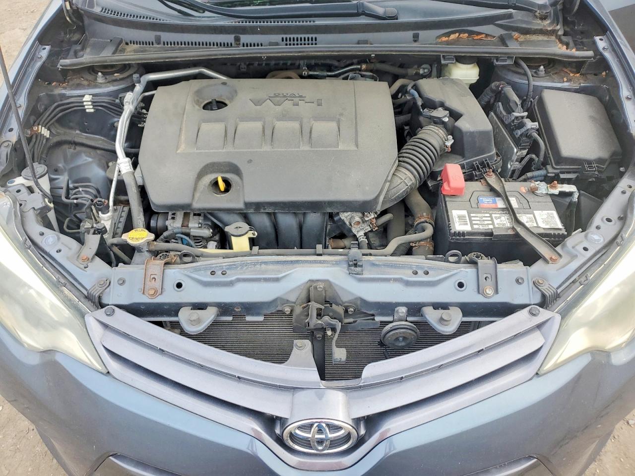 2015 Toyota Corolla Le Gray vin: 2T1BURHE3FC368883