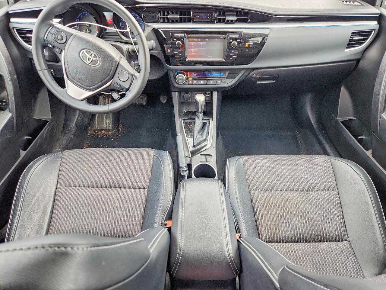 2015 Toyota Corolla S Plus Black vin: 2T1BURHE3FC381682