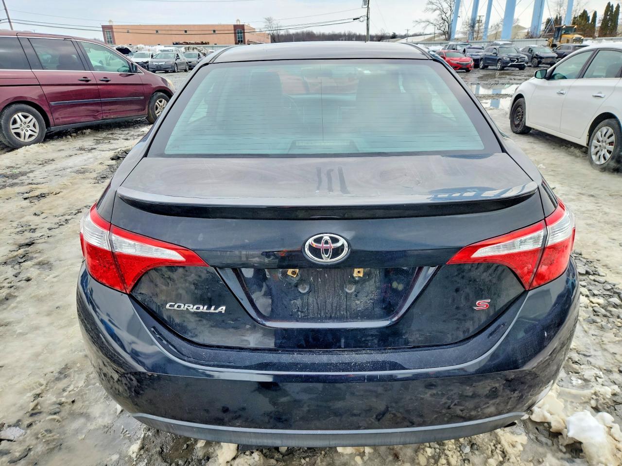 2015 Toyota Corolla S Plus Black vin: 2T1BURHE3FC381682