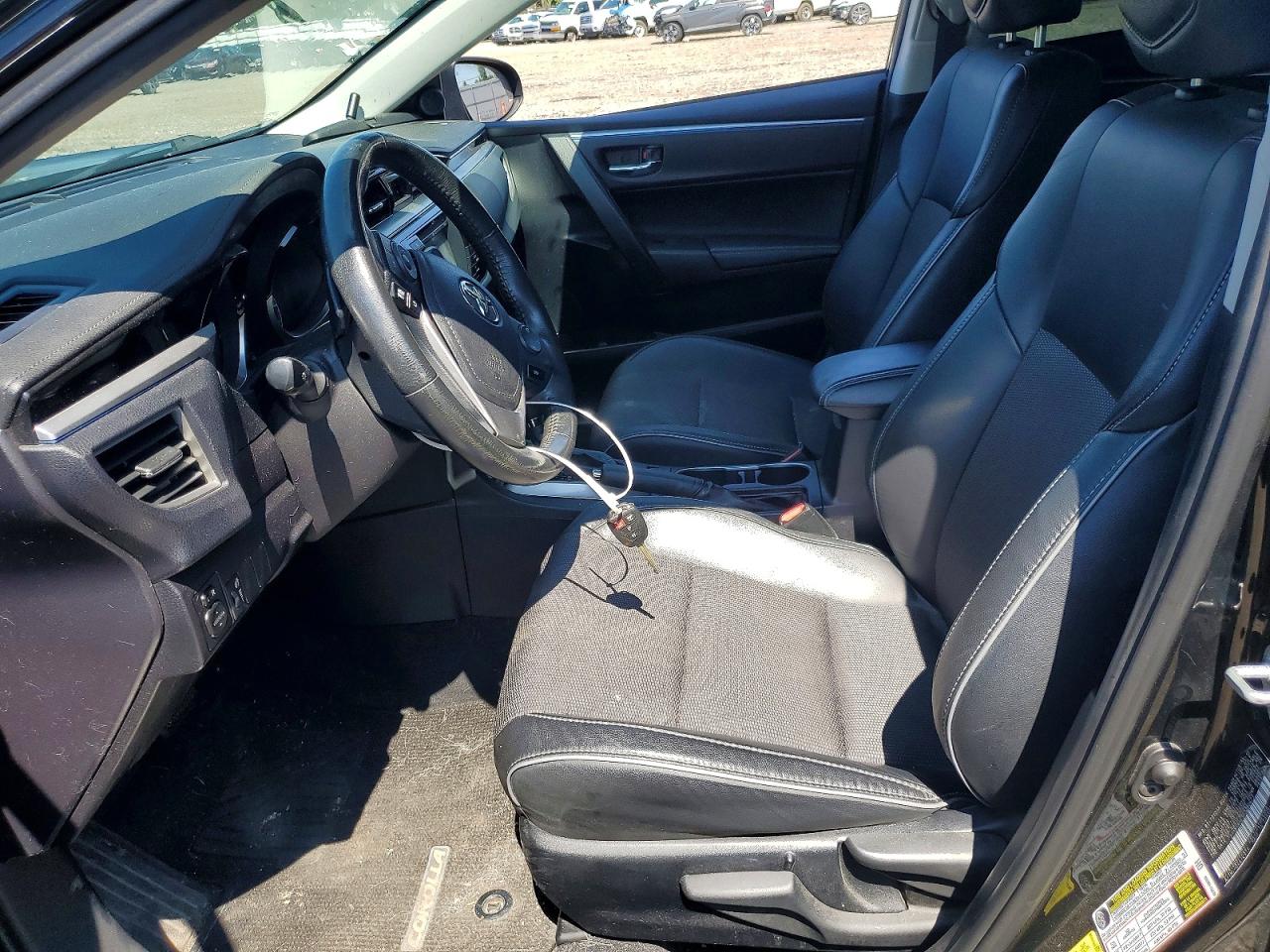 2015 Toyota Corolla S Plus Черный vin: 2T1BURHE3FC390673