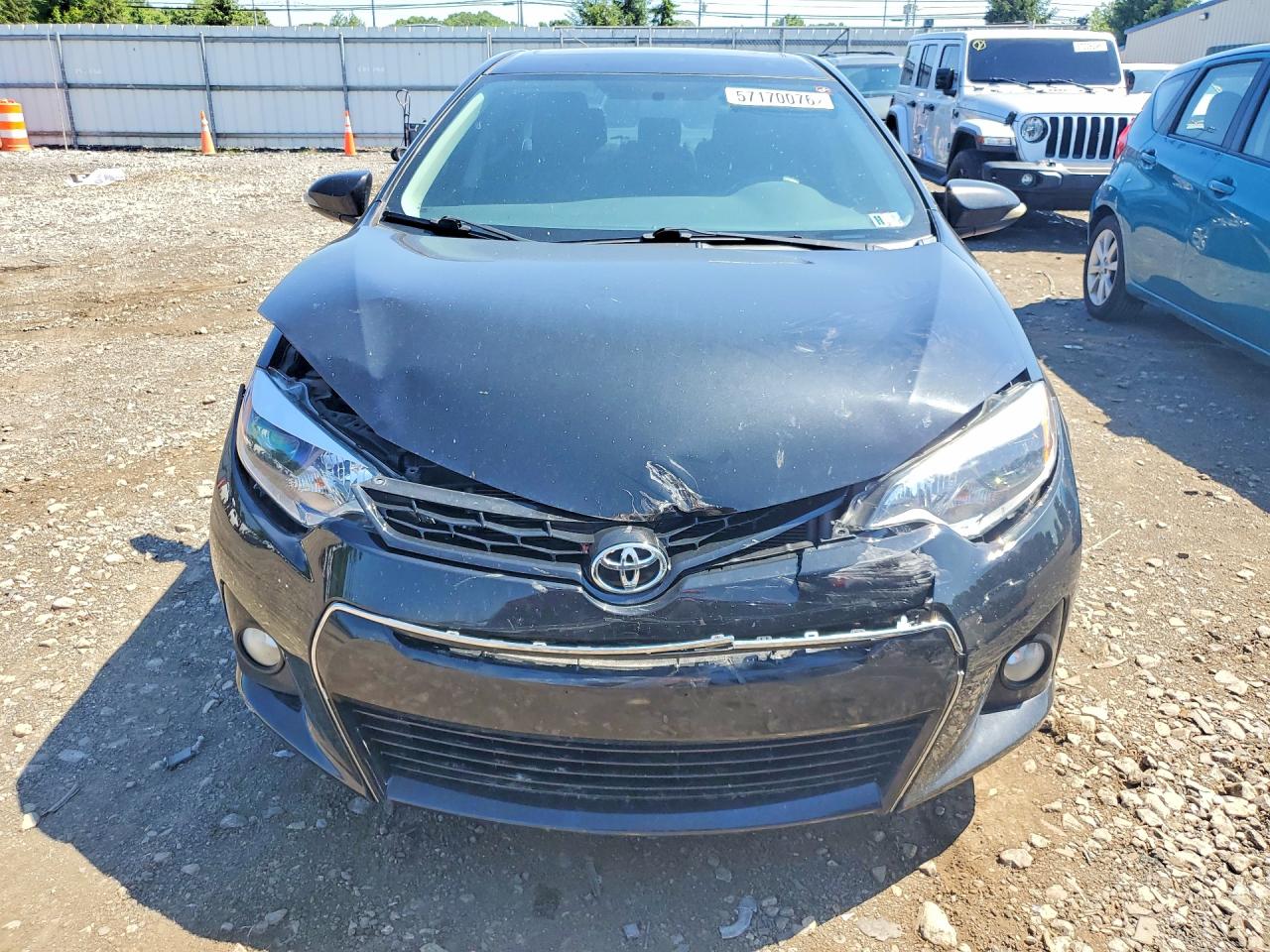 2015 Toyota Corolla S Plus Черный vin: 2T1BURHE3FC390673