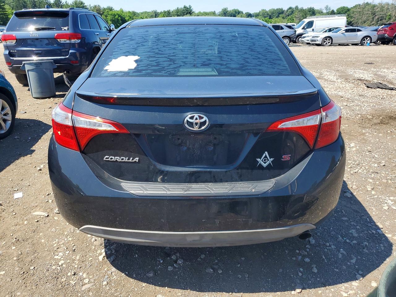 2015 Toyota Corolla S Plus Черный vin: 2T1BURHE3FC390673