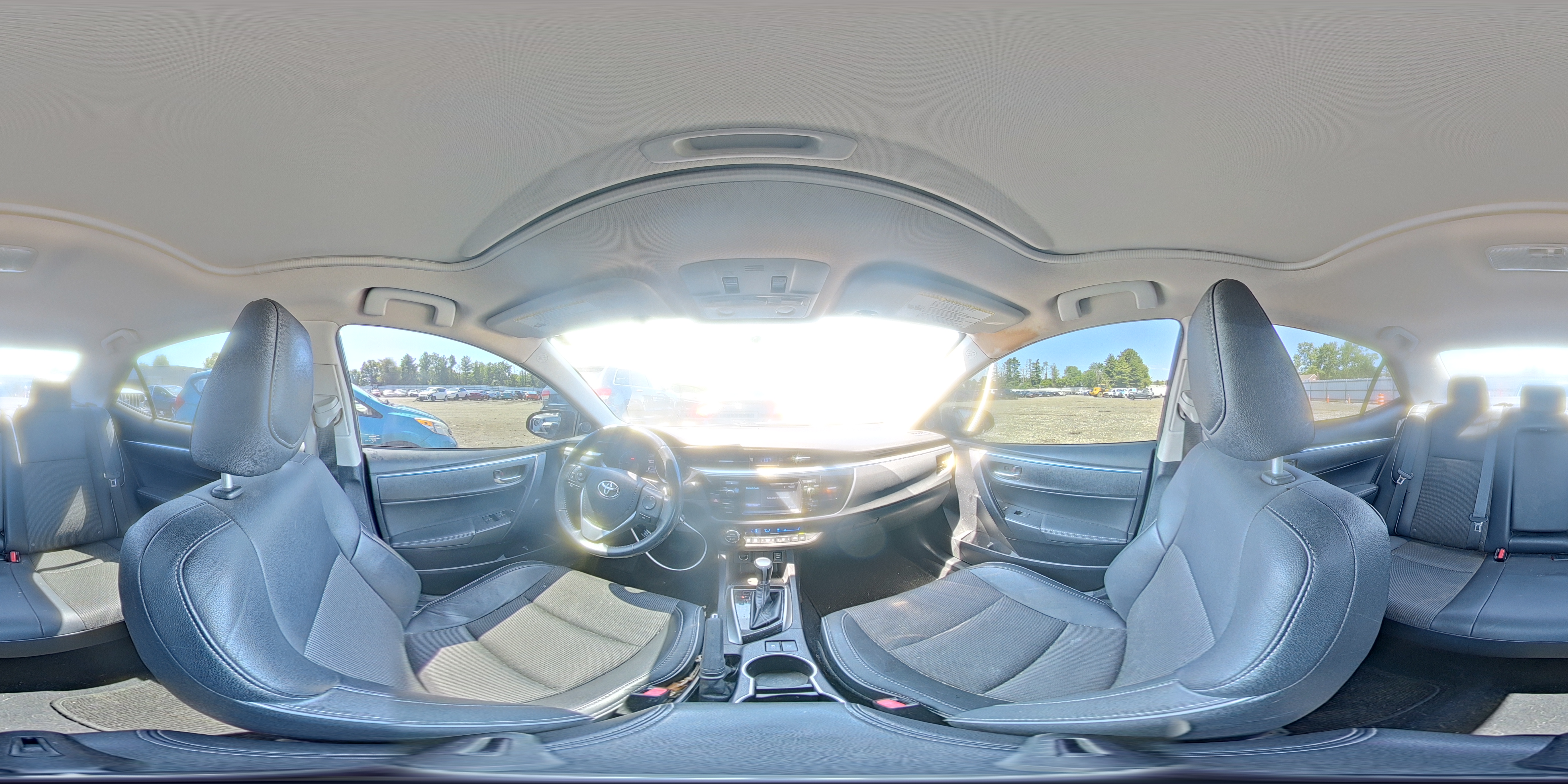 2015 Toyota Corolla S Plus Черный vin: 2T1BURHE3FC390673