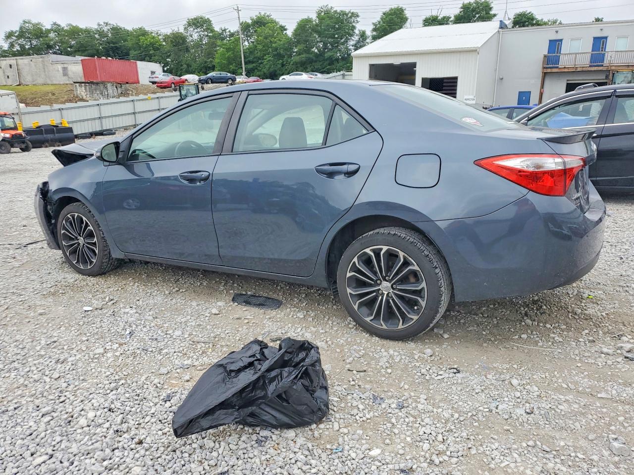 2015 Toyota Corolla S Plus Gray vin: 2T1BURHE3FC397204
