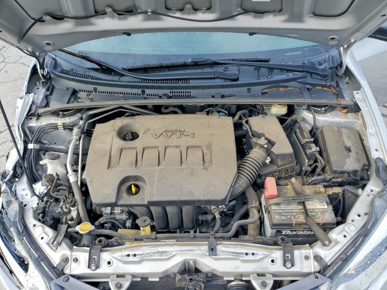 2015 Toyota Corolla Le Silver vin: 2T1BURHE3FC410307