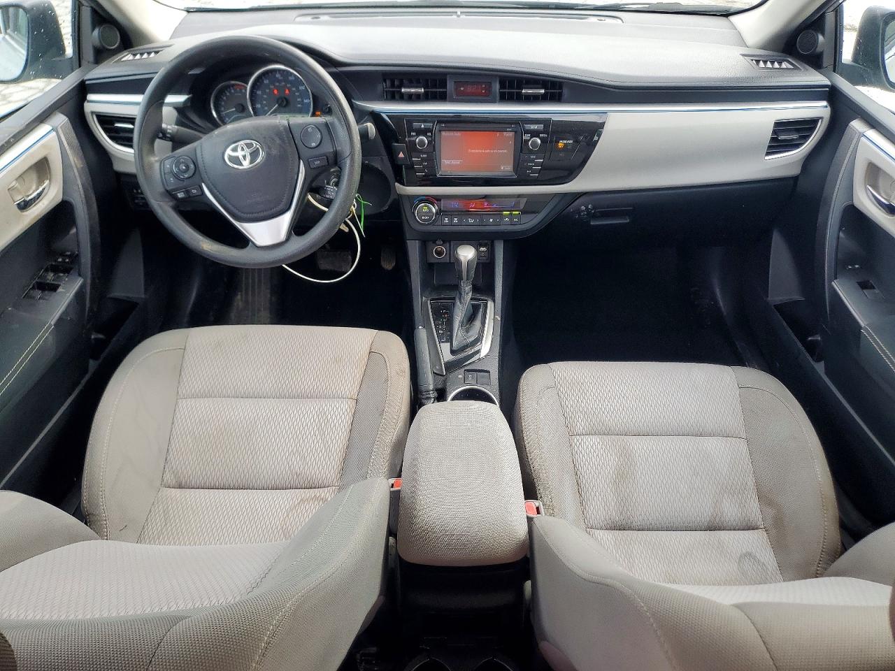 2015 Toyota Corolla Le Silver vin: 2T1BURHE3FC410307