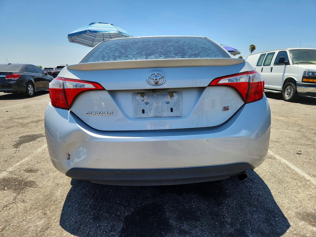 2015 Toyota Corolla S Plus Silver vin: 2T1BURHE3FC420934
