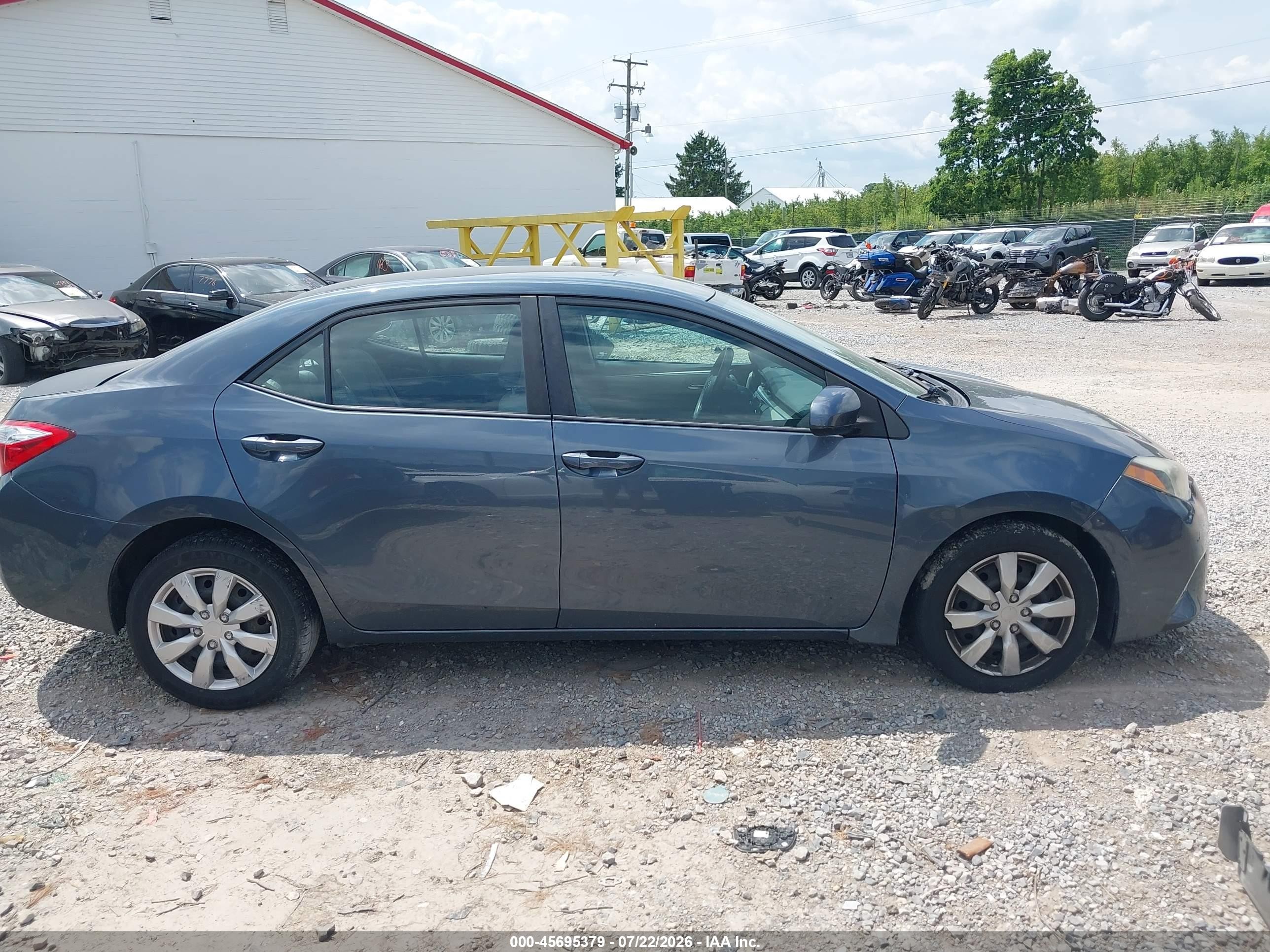 2015 Toyota Corolla Le Black vin: 2T1BURHE3FC434901