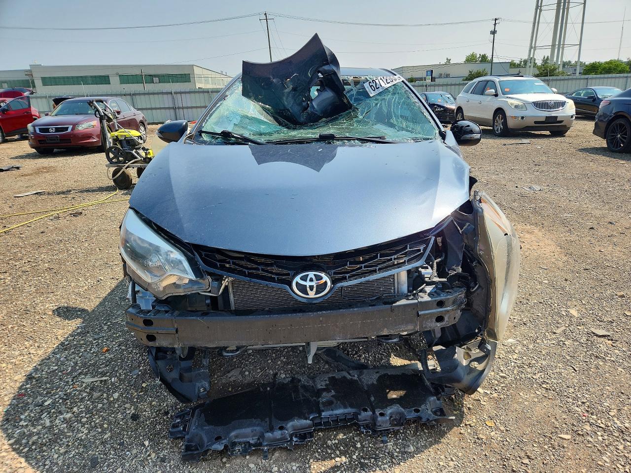 2015 Toyota Corolla S Premium Gray vin: 2T1BURHE3FC461581