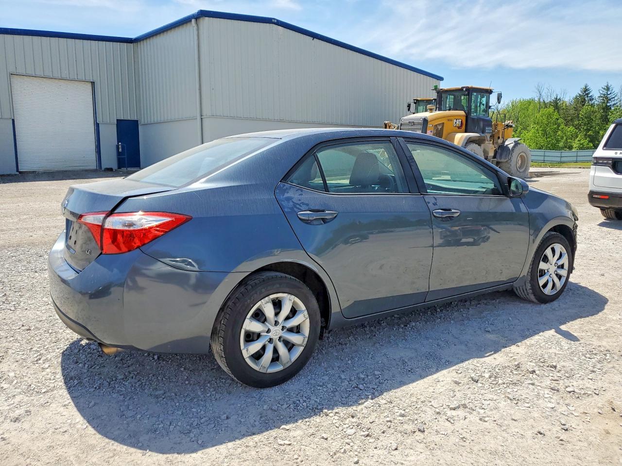 2015 Toyota Corolla Le Gray vin: 2T1BURHE3FC467350