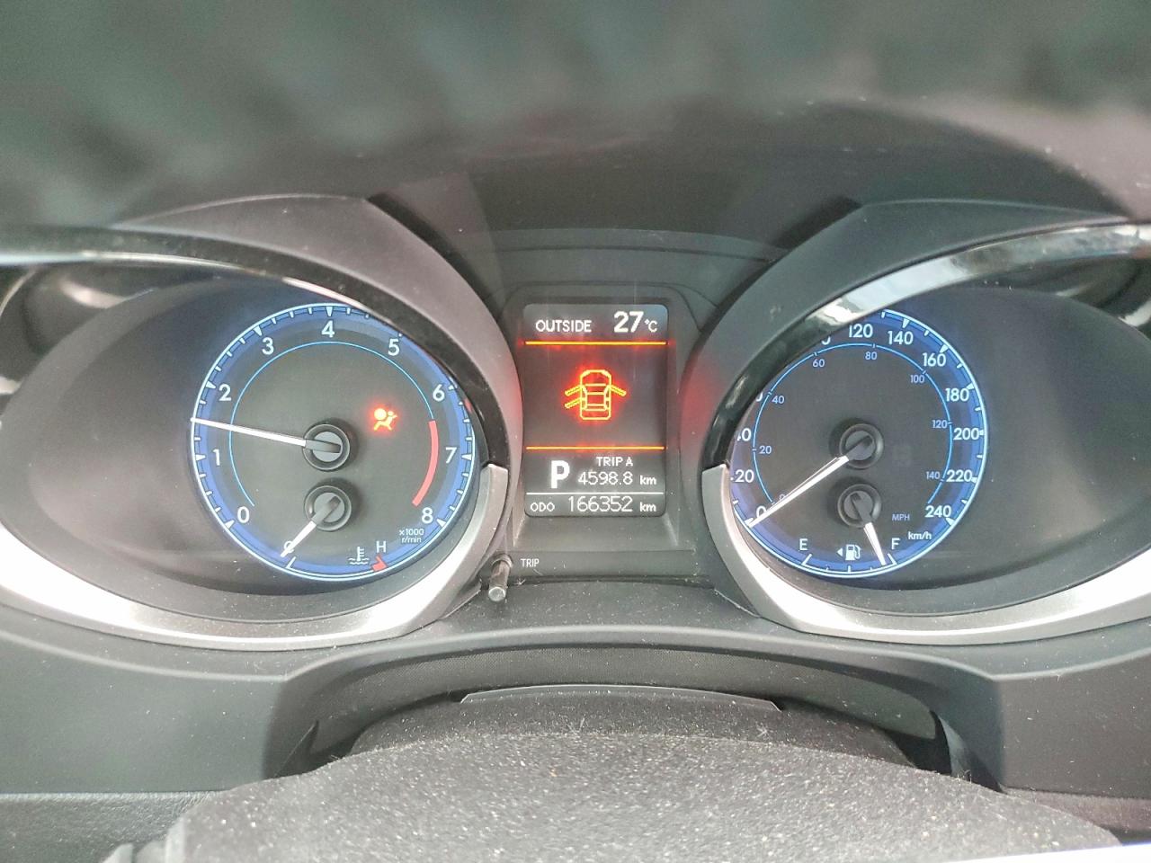 2015 Toyota Corolla L Blue vin: 2T1BURHE3FC477683