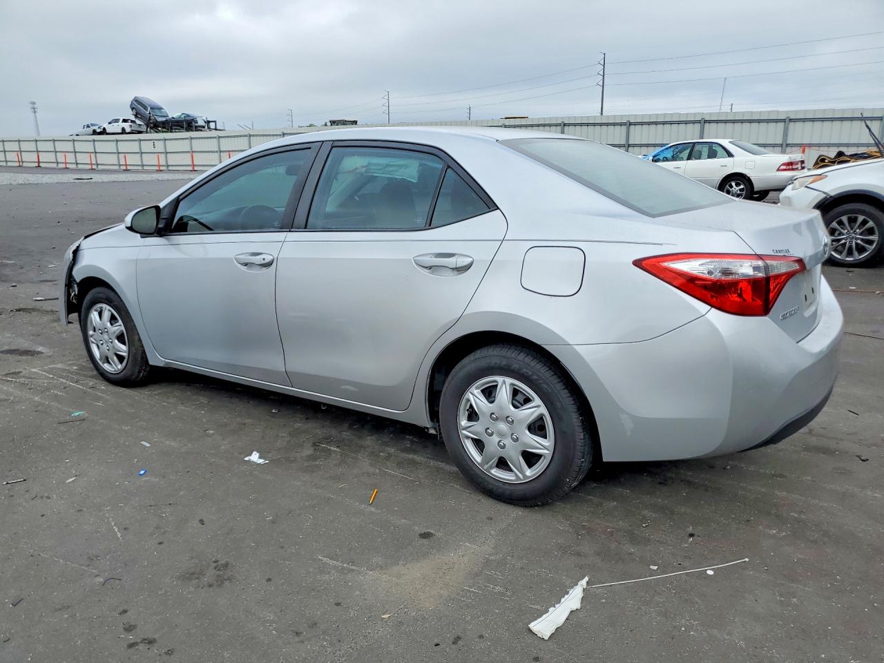 2016 Toyota Corolla L Silver vin: 2T1BURHE3GC572424