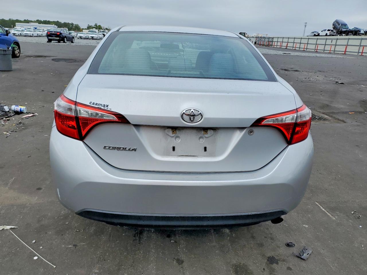 2016 Toyota Corolla L Silver vin: 2T1BURHE3GC572424