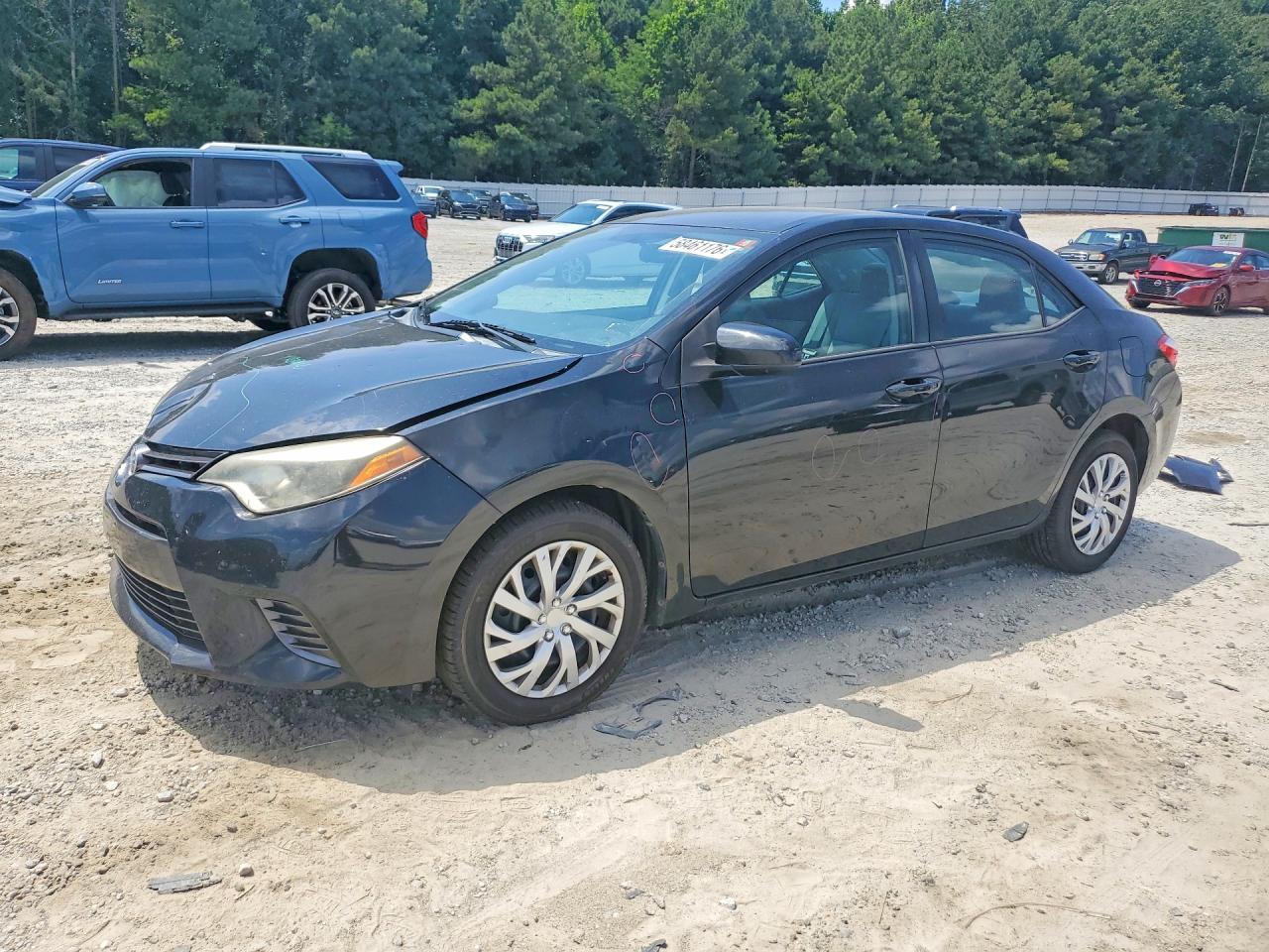 2016 Toyota Corolla Le Black vin: 2T1BURHE3GC612498