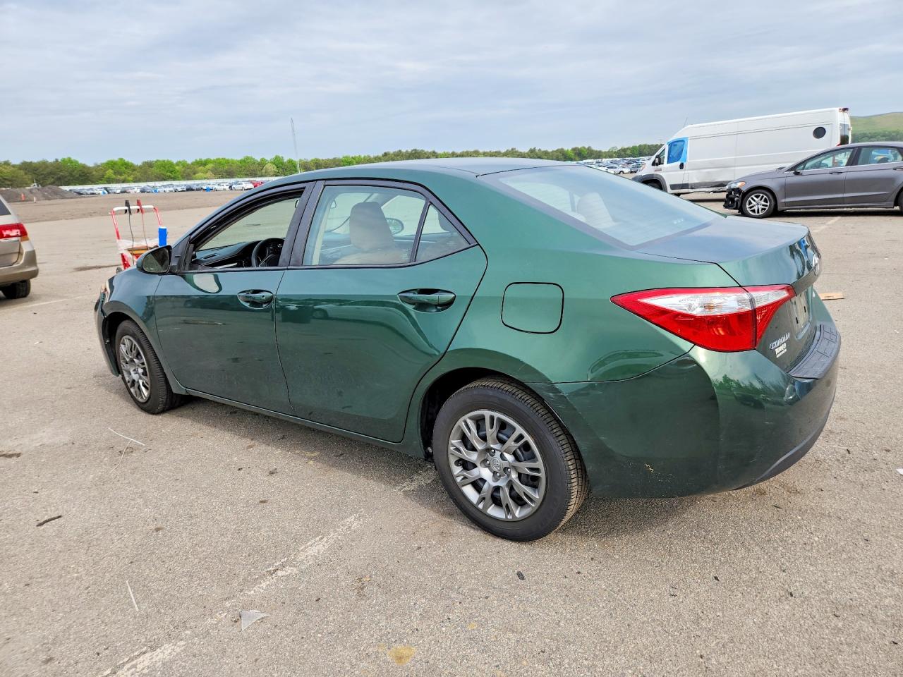 2016 Toyota Corolla Le Зеленый vin: 2T1BURHE3GC630905