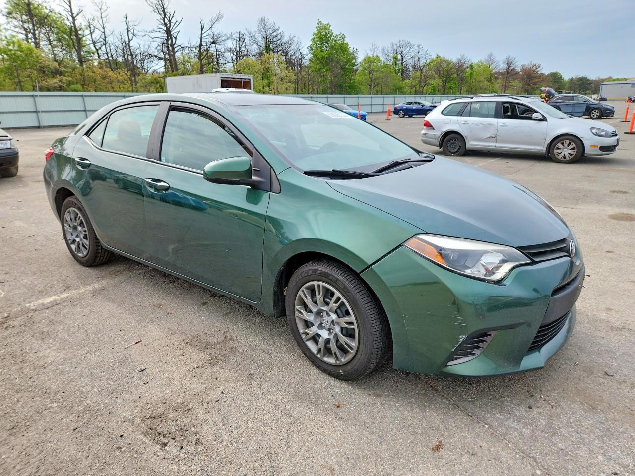 2016 Toyota Corolla Le Зеленый vin: 2T1BURHE3GC630905