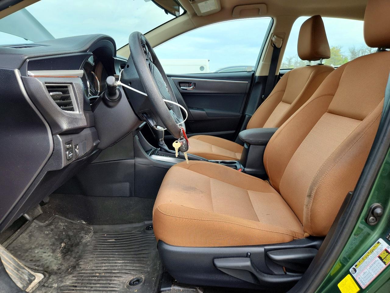 2016 Toyota Corolla Le Зеленый vin: 2T1BURHE3GC630905