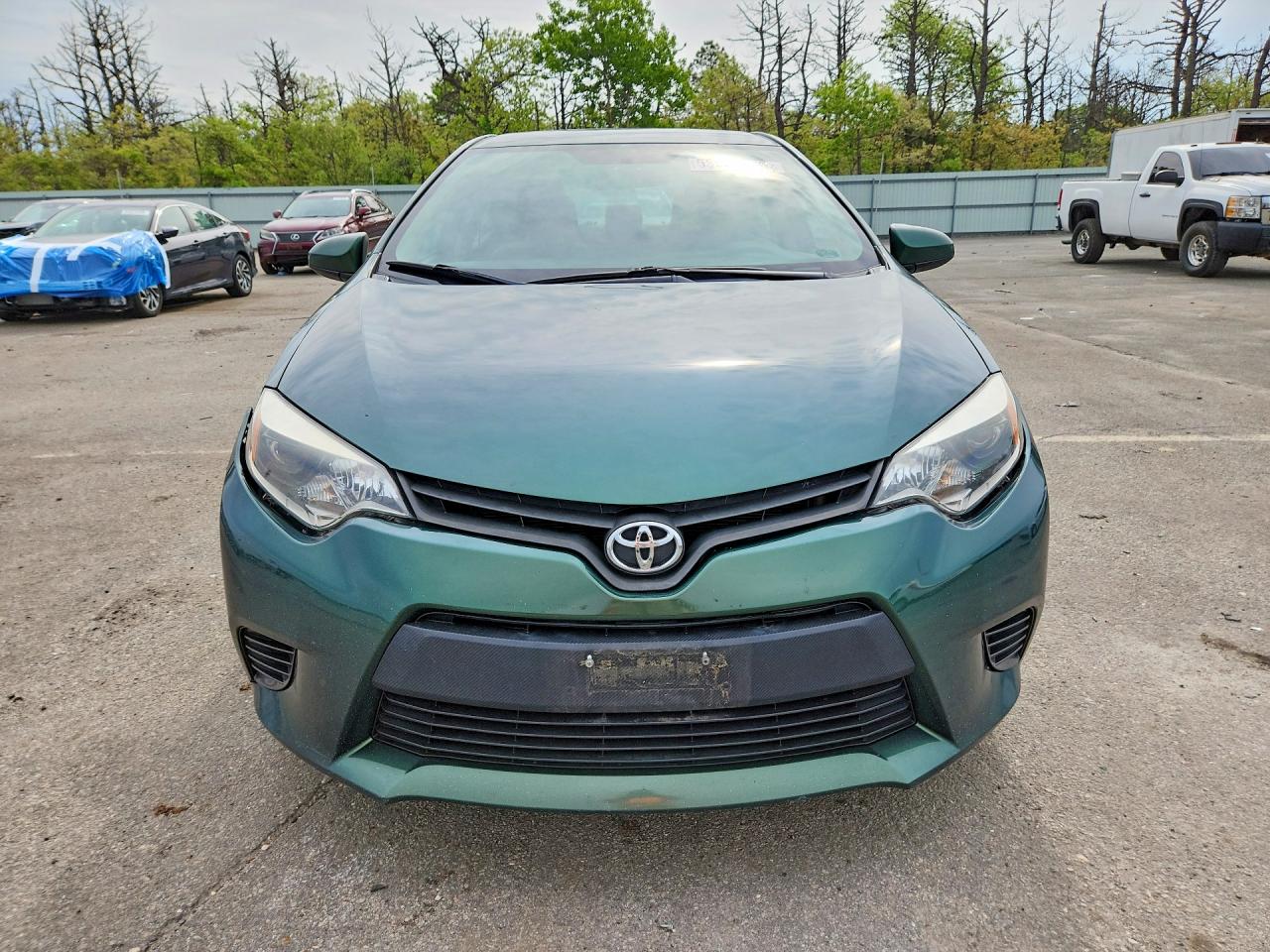 2016 Toyota Corolla Le Зеленый vin: 2T1BURHE3GC630905