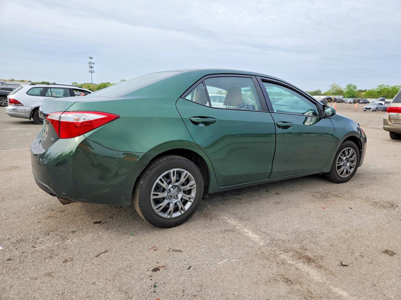 2016 Toyota Corolla Le Зеленый vin: 2T1BURHE3GC630905