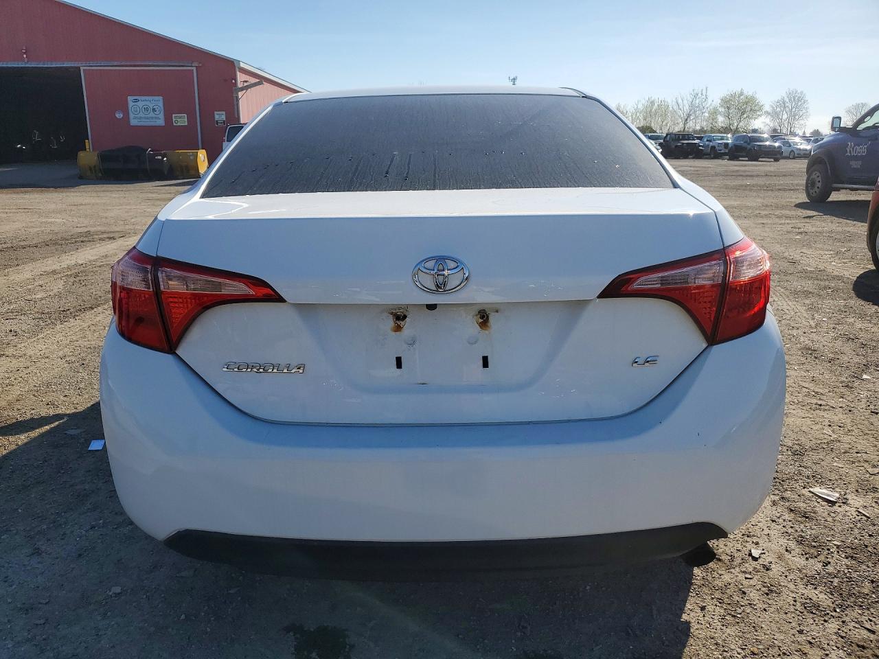 2017 Toyota Corolla L White vin: 2T1BURHE3HC895907