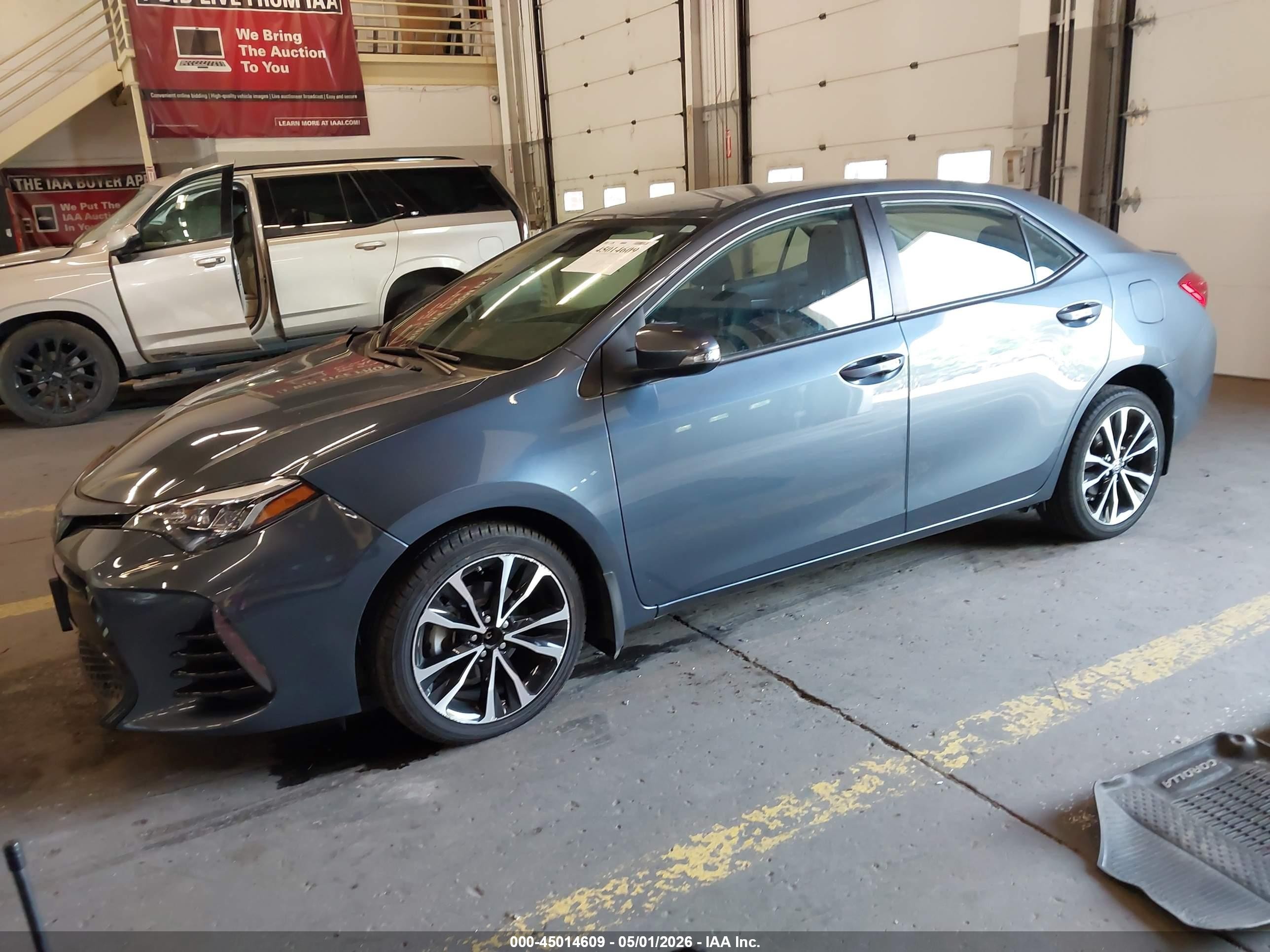2017 Toyota Corolla Se Gray vin: 2T1BURHE3HC961727