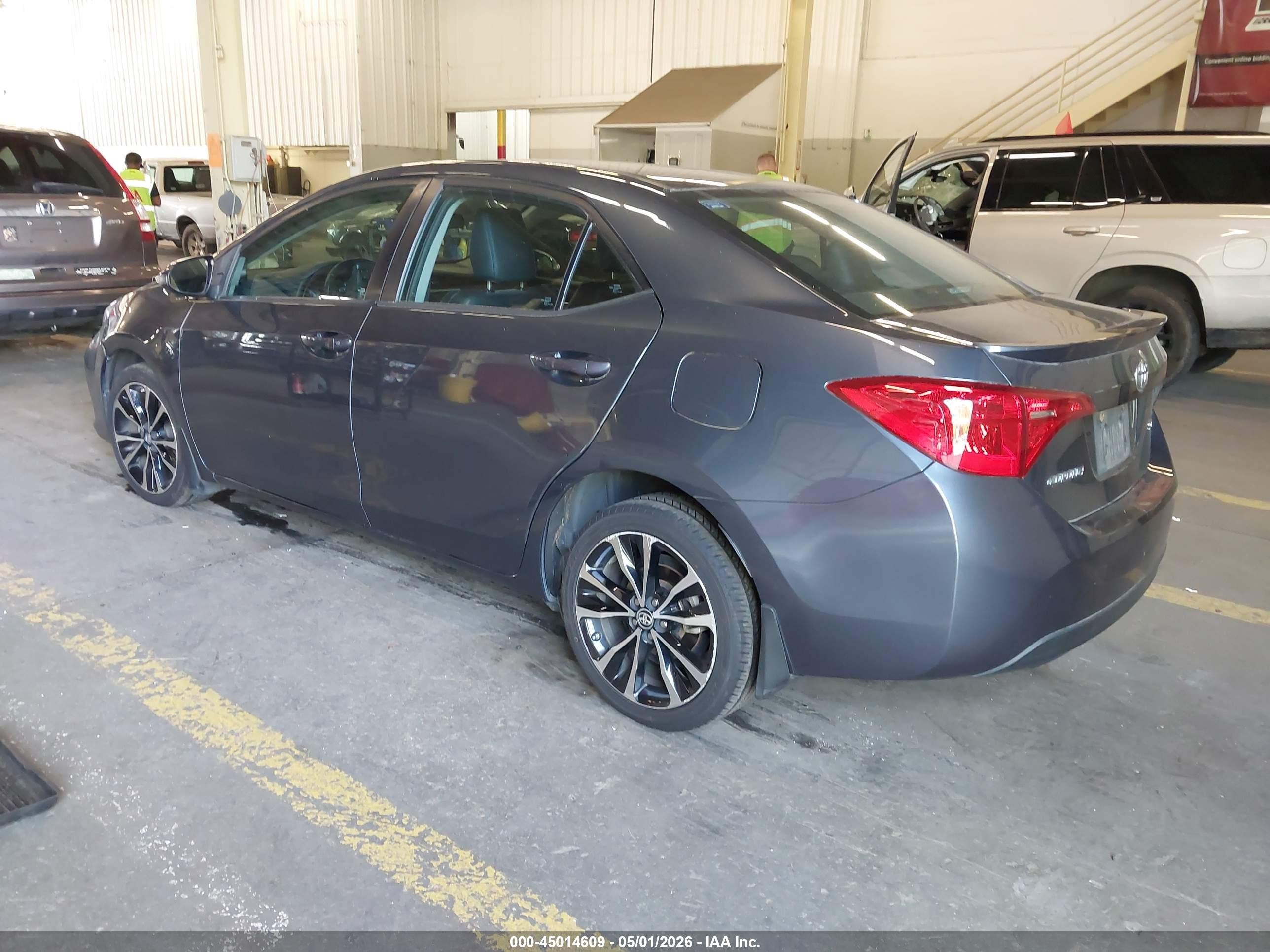 2017 Toyota Corolla Se Gray vin: 2T1BURHE3HC961727