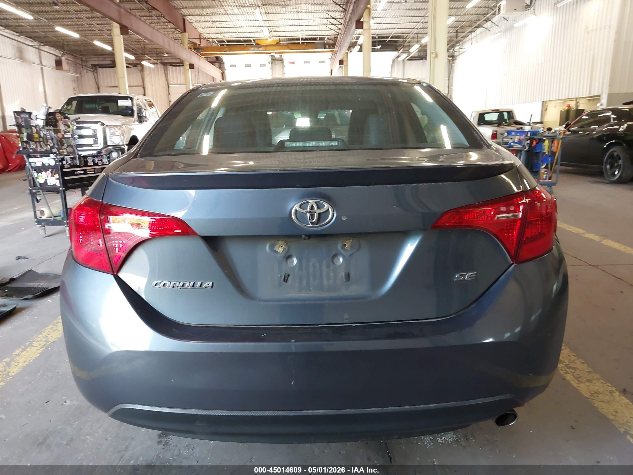 2017 Toyota Corolla Se Gray vin: 2T1BURHE3HC961727