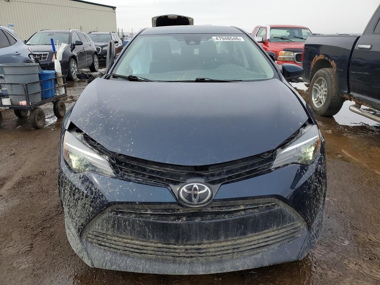 2019 Toyota Corolla L Blue vin: 2T1BURHE3KC158620