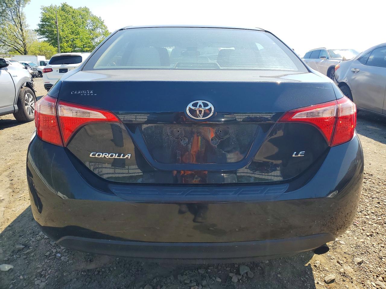2019 Toyota Corolla Le Black vin: 2T1BURHE3KC177474