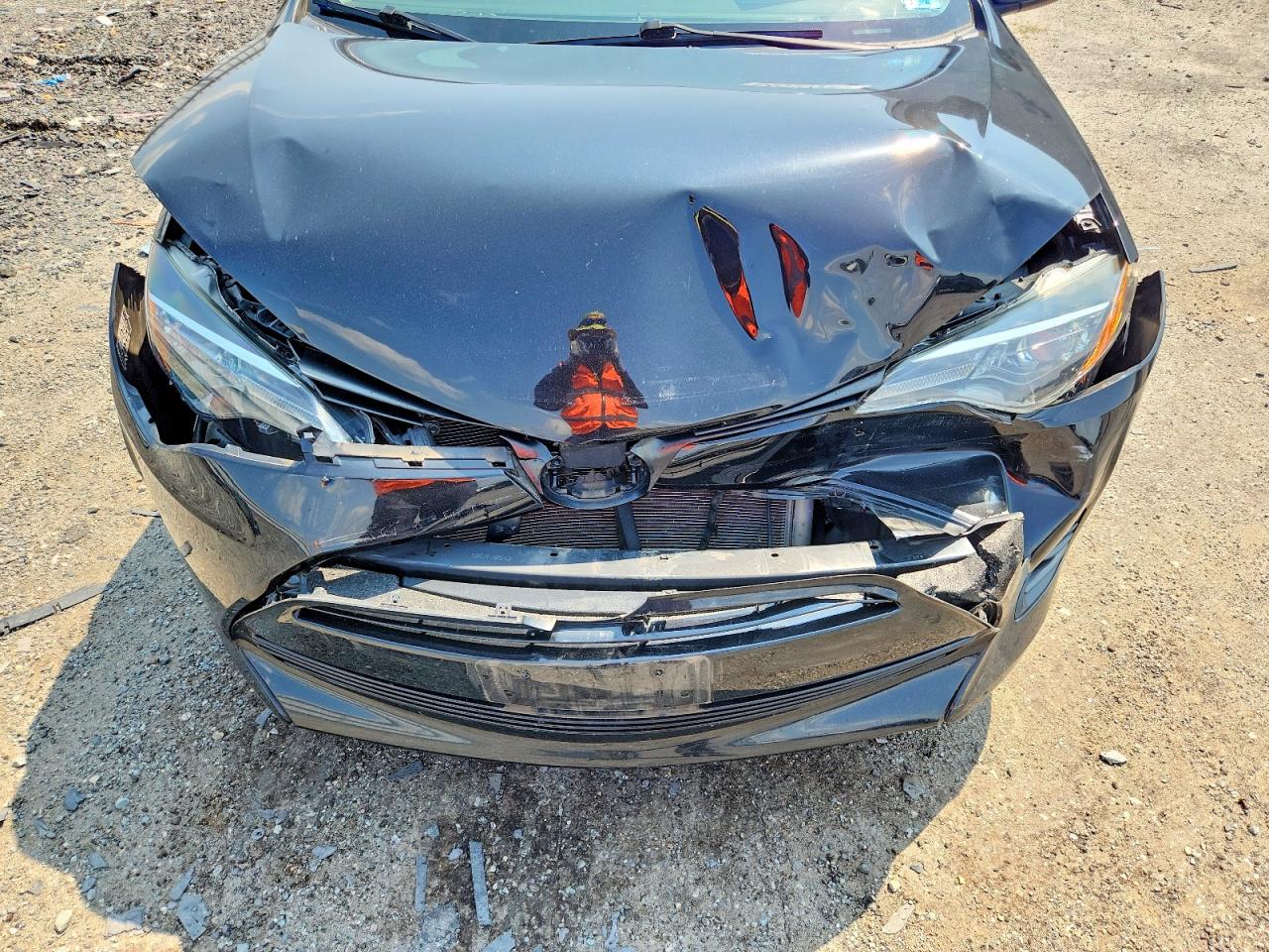 2019 Toyota Corolla Le Black vin: 2T1BURHE3KC209789